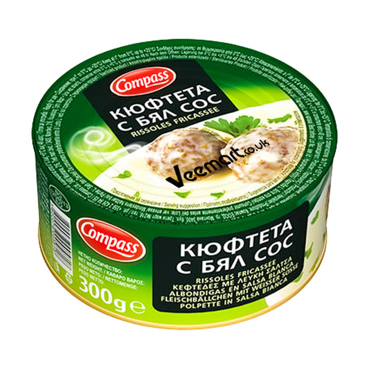 Compass Beef Rissoles Fricassee 300g