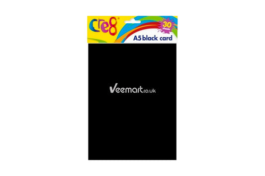 Martello A5 Black Card, 30 sheets