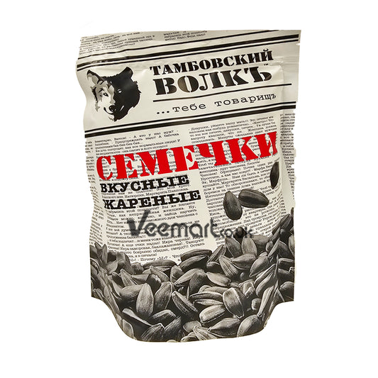 Tambov Wolf Roasted Black Sunflower Seeds 230g