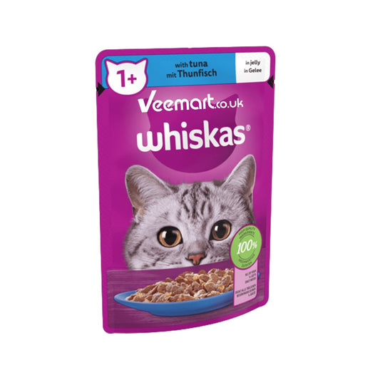 Whiskas 1+ Pouch Tuna Jelly 85g