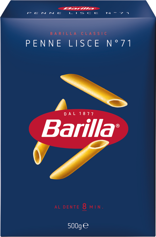 BARILLA PASTA PENNE LISCE N.71 500G