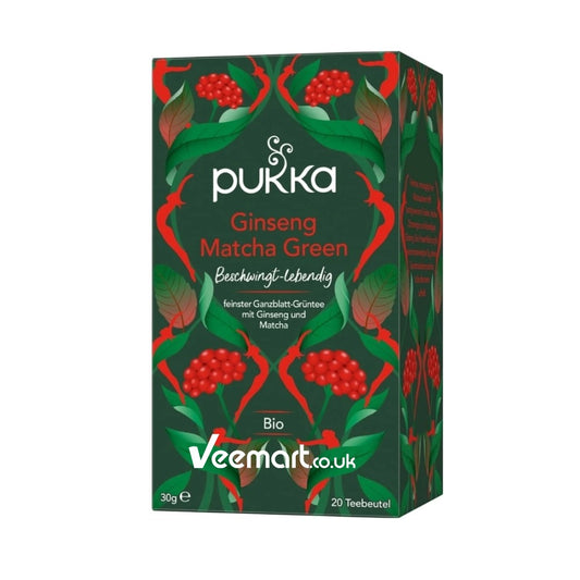 Pukka Gingsen Matcha Green Tea Bags 20S
