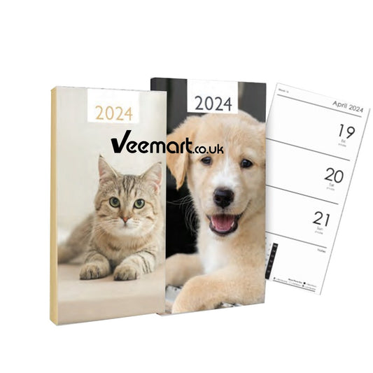 DG Diaries, Slim H/B, Week to View-2 Design