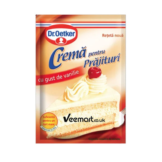 Dr. Oetker Vanilie Crema Prajituri 50G