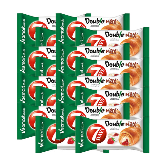 7Days Chipita Croissant Double Vanilla & Strawberry 80g