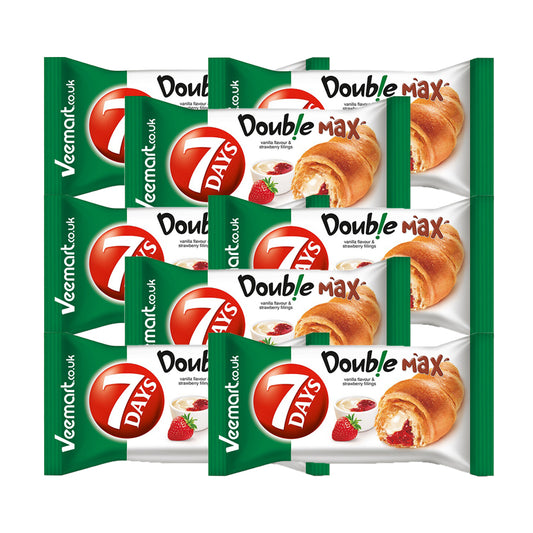7Days Chipita Croissant Double Vanilla & Strawberry 80g
