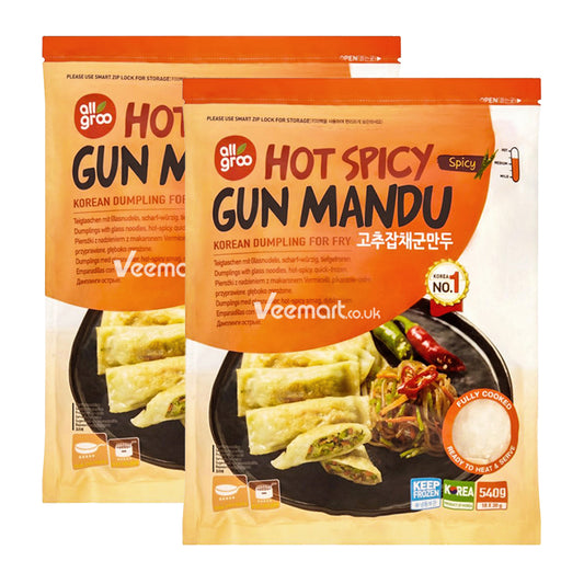 Allgroo Hot Spicy Gun Mandu 540g