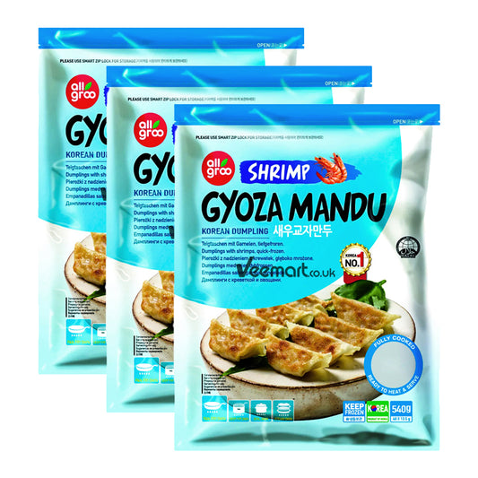 Allgroo Shrimp Gyoza Mandu 540g