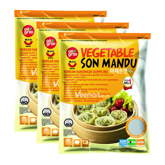 Allgroo Vegetable Son Mandu (handmade Dumpling) 540g