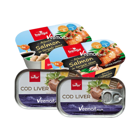 Banga Collection (Banga Cod Liver 121g & Banga Teriyaki Sauce 120g)
