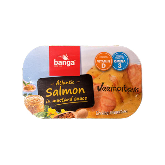 Banga Canned Atlantic Salmon in Mustard Sauce 120g