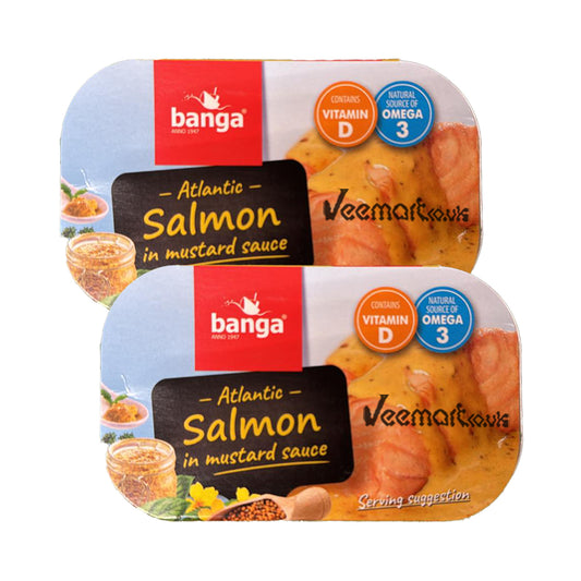Banga Canned Atlantic Salmon in Mustard Sauce 120g