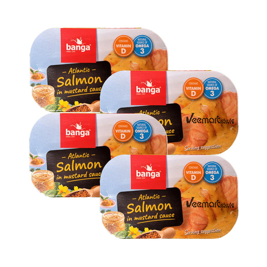 Banga Canned Atlantic Salmon in Mustard Sauce 120g