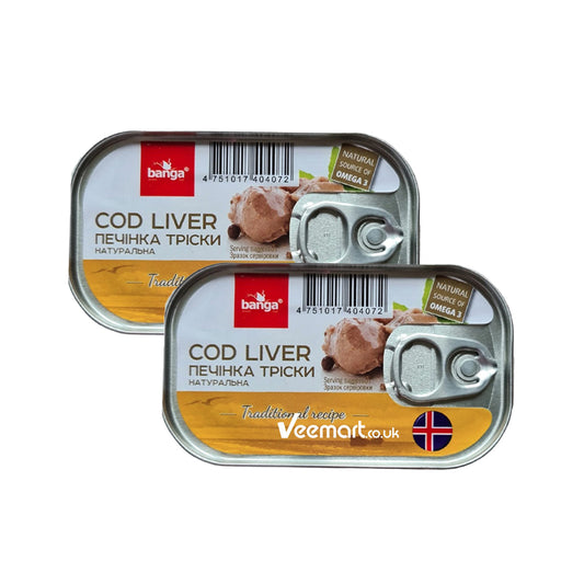 Banga Cod Liver with Bay Leaf and Pepper 115g