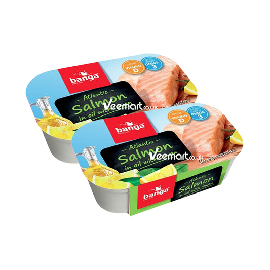 Banga Salmon In Oil with Lemon Flavor 120g