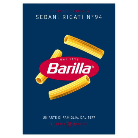 BARILLA SEDANI RIGATI N94 500G