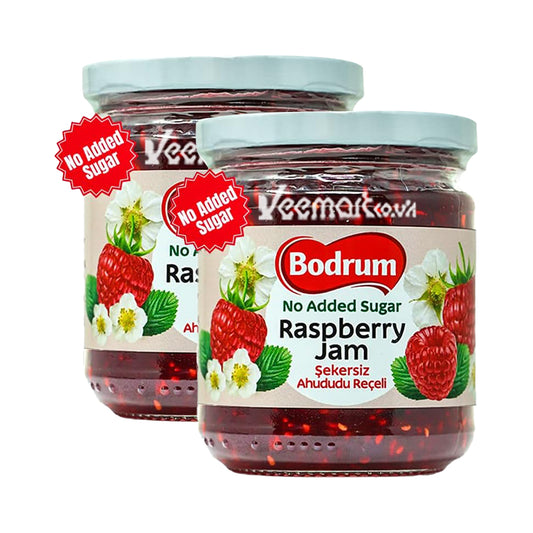 Bodrum No Added Sugar Raspberry Jam 240g