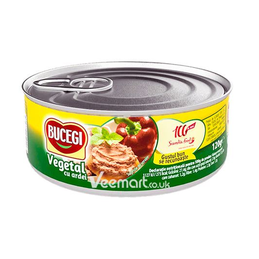 Bucegi Pate Vegetal Cu Ardei 120g