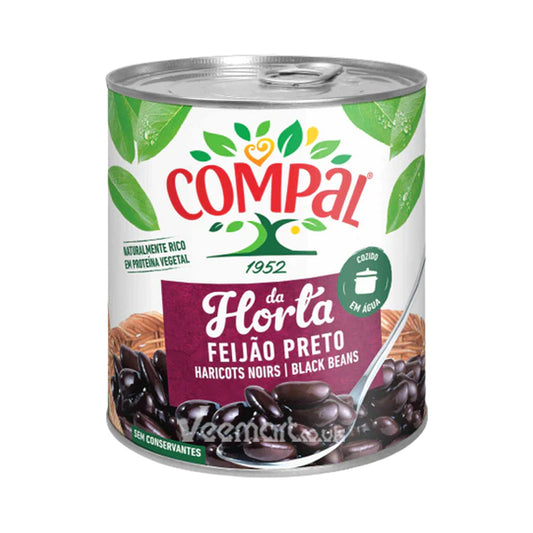 Compal Black Beans In Brine 845g