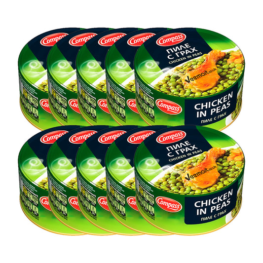 Compass Chicken In Peas 300g