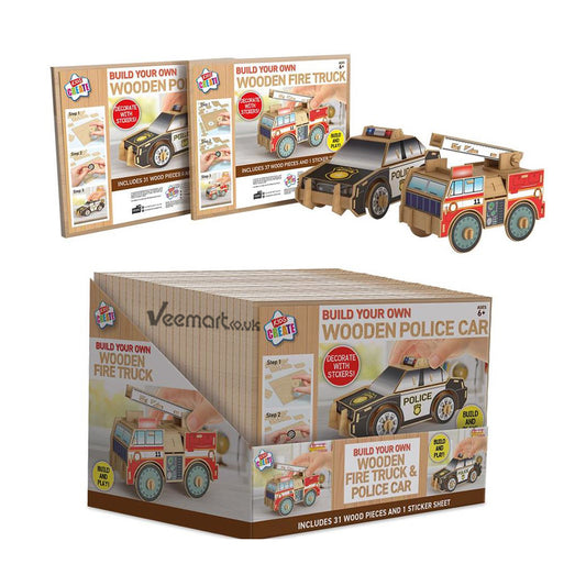 DG Build Your Own Wooden Vehicle