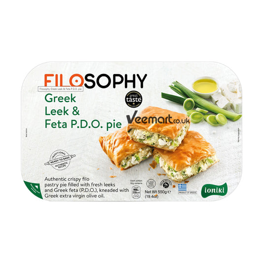 Filosophy Greek Leek & Feta Pie 550g