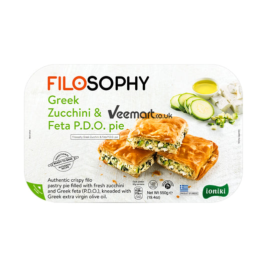 Filosophy Greek Zucchini & Feta Pie 550g