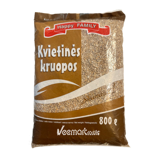 Happy Family Wheat Groats 800g