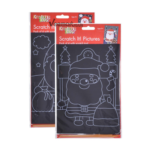 KandyToys Christmas Scratch Art