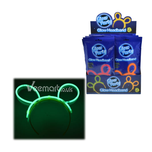 KandyToys Glow Headband in Colour foil Bag