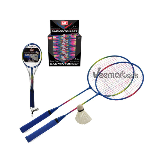 KandyToys M.Y 2 Player Metal Badminton Set