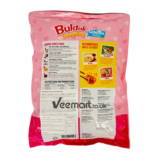 Samyang Buldak Dumpling Carbonara 700g