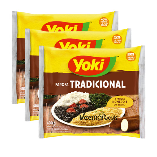 Yoki Traditional Cassava Crumbs (Farofa) 400g