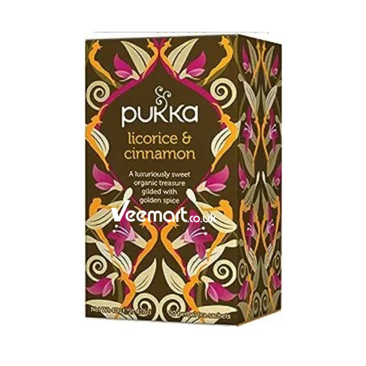 Pukka Org Licorice & Cinnamon Tea Bags 20s