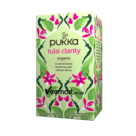 Pukka Org Tulsi Clarity Tea Bags 20s