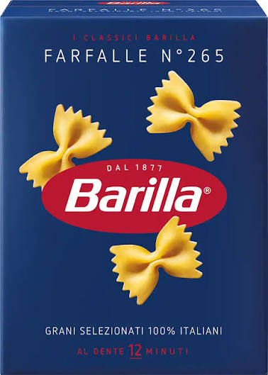 BARILLA FARFALLE PASTA N265 500G