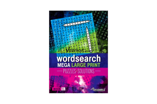 Martello Mega Large Print Modern Word Search Book 1