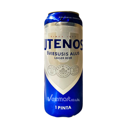 Utenos Large Beer Pint Can 568ml