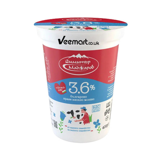 Madjarov Yogurt Cow Milk 3.6% 400g
