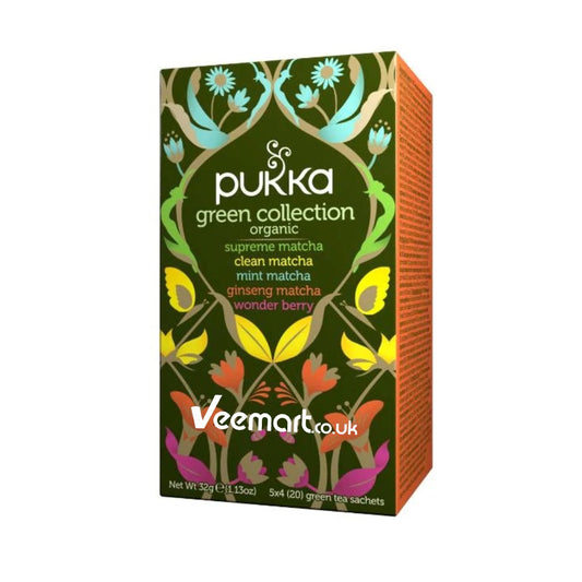 Pukka Green Collection Organic Herbal Tea 20s