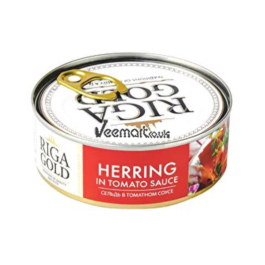 Riga Gold Herring in Tomato Sauce 240g