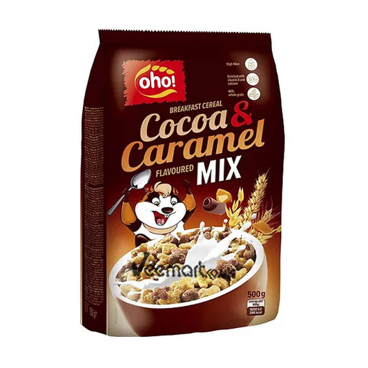 Oho Cocoa & Caramel Mix 500g
