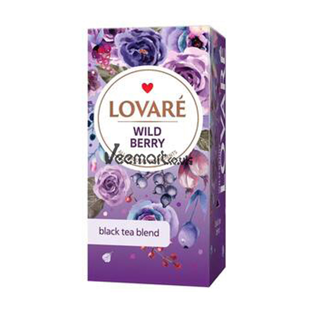 Lovare Black, Berries and Wild Berry Tea 48g– VeeMart