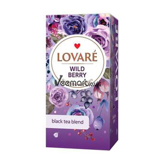 Lovare Black, Berries and Wild Berry Tea 48g