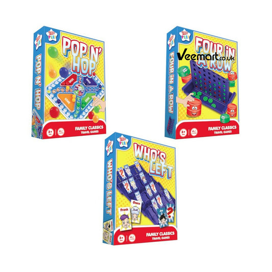DG Travel Games Pop, Guess and Connect