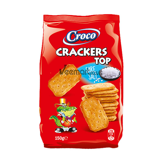Croco Crackers Top Salt 150g