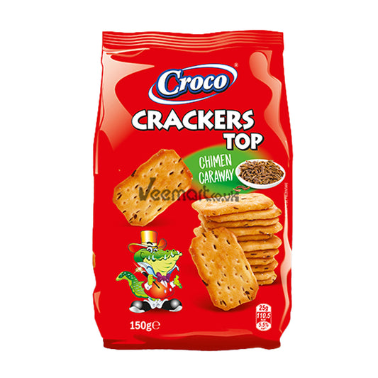 Croco Crackers Top Cumin 150g