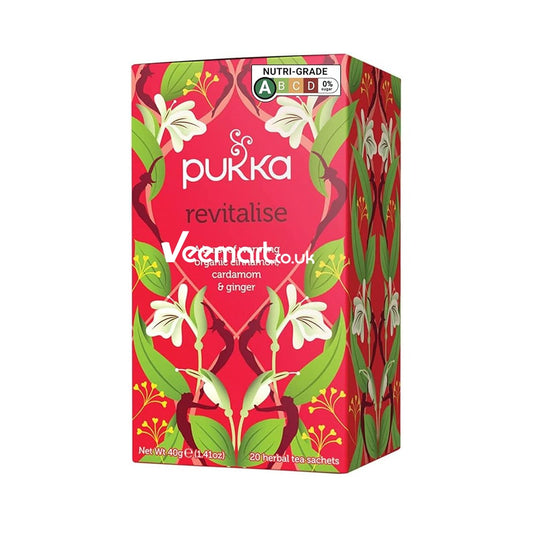 Pukka Revitalise Organic Herbal Tea 20s