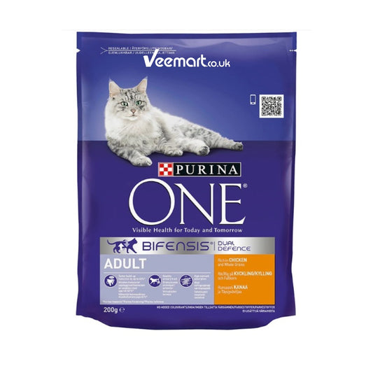 Purina Adult Cat Chicken and Whole Grain 200g