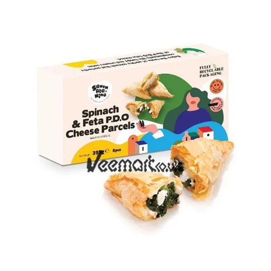 7ATE9 Spinach & Feta P.D.O Cheese Parcels 395g